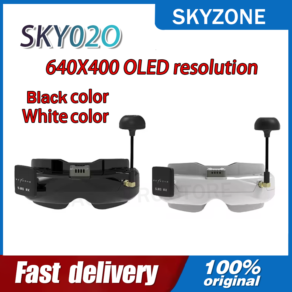 Drone Racing Battery - Gafas FPV SKYZONE SKY02O OLED 5.8GHz