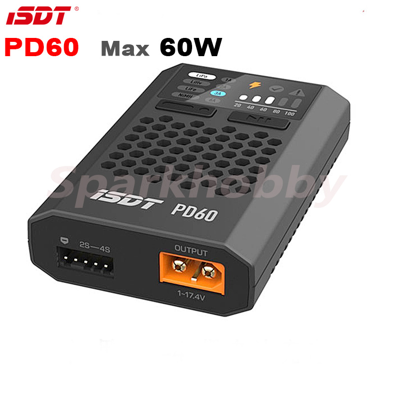 Drone Racing Charger - ISDT PD60 60W 6A cargador inteligente