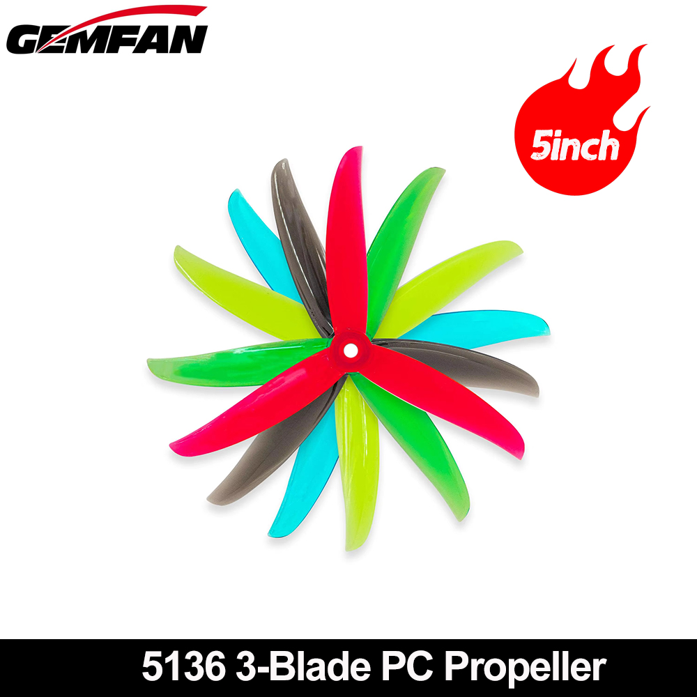 Drone Racing Propeller - Gemfan VANOVER 5136 hélice de PC