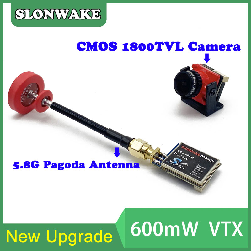 Listo para usar 5,8G 48CH 600m - Drone Racing Frame reseña y precio