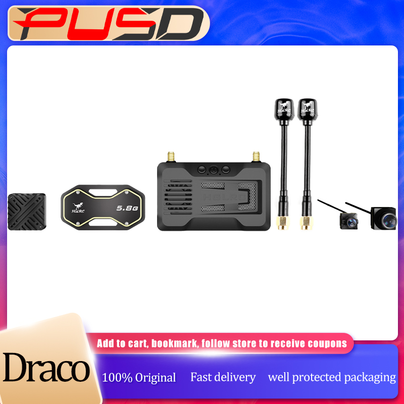 HGLRC Draco A1/A2 5.8Ghz HD VT - Drone Racing Transmitter reseña y precio