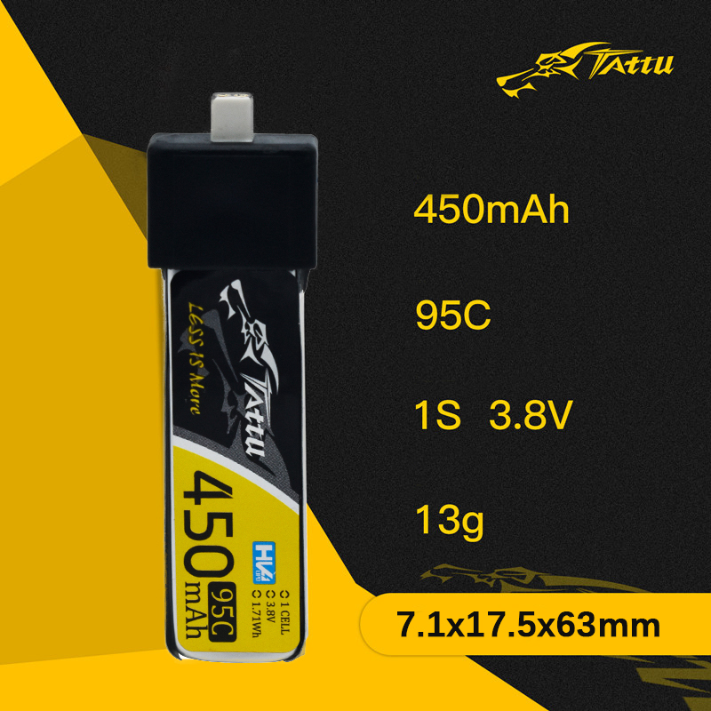 3 uds nuevo TATTU 450/500/550m - Drone Racing Battery reseña y precio